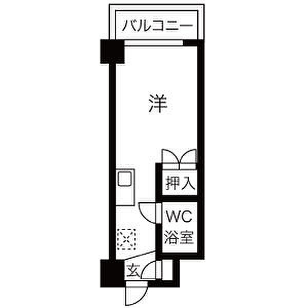 リバーハイツ納屋橋 4C｜愛知県名古屋市中村区名駅南２丁目(賃貸マンション1R・4階・20.44㎡)の写真 その2