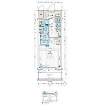 エステムコート名古屋　TWIN　EAST 804 ｜ 愛知県名古屋市中村区日吉町（賃貸マンション1K・8階・21.22㎡） その2