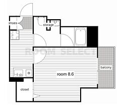 パークアクシス新栄 1511 ｜ 愛知県名古屋市中区新栄１丁目（賃貸マンション1K・15階・28.71㎡） その2