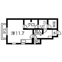 MaiyanVillas B ｜ 愛知県長久手市山越（賃貸アパート1R・1階・39.29㎡） その2