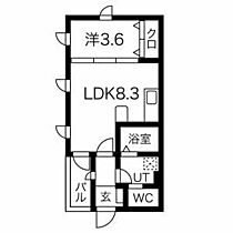 Caldo道徳公園　b 203 ｜ 愛知県名古屋市南区道徳新町７丁目（賃貸アパート1LDK・2階・30.10㎡） その2