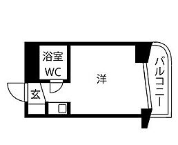 プレスイン日比野 4-A ｜ 愛知県名古屋市熱田区中出町１丁目（賃貸マンション1R・4階・15.14㎡） その2