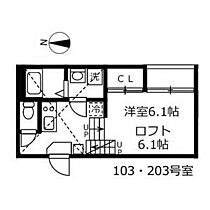 ハーモニーテラス鶴田II 103 ｜ 愛知県名古屋市南区鶴田２丁目（賃貸アパート1K・1階・21.53㎡） その2