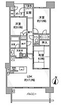 アリーナシティ 408 ｜ 愛知県名古屋市南区菊住１丁目（賃貸マンション3LDK・4階・81.57㎡） その2