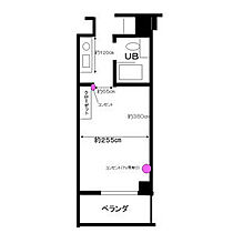 ビィシンク 308 ｜ 愛知県名古屋市熱田区大瀬子町（賃貸マンション1K・3階・17.45㎡） その2