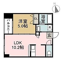 K・ドミール 401 ｜ 愛知県名古屋市熱田区大宝３丁目（賃貸マンション1LDK・4階・35.64㎡） その2