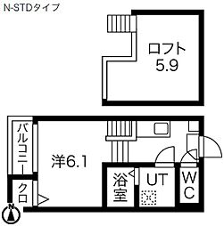 堀田駅 4.9万円