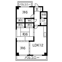 グランドール瑞天 303 ｜ 愛知県名古屋市瑞穂区彌富通３丁目（賃貸マンション2LDK・3階・66.30㎡） その2