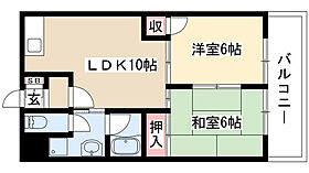 ムーニーウィン杁中 102 ｜ 愛知県名古屋市昭和区駒方町６丁目（賃貸アパート2LDK・1階・48.60㎡） その2