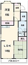 Mドヌール 102 ｜ 愛知県名古屋市中川区吉津１丁目（賃貸マンション2LDK・1階・52.00㎡） その2