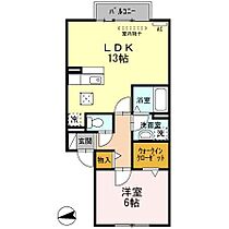 ファミールシミズ　Ｓ 102 ｜ 愛知県名古屋市中川区供米田３丁目（賃貸アパート1LDK・1階・45.54㎡） その2