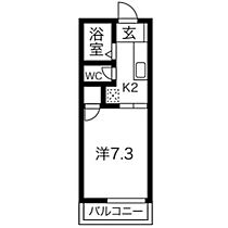 パークサイド錦 II 105 ｜ 愛知県名古屋市中川区愛知町（賃貸アパート1K・1階・21.00㎡） その2