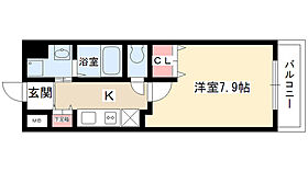 シティライフ望が丘 202 ｜ 愛知県名古屋市名東区望が丘（賃貸マンション1K・2階・24.75㎡） その2