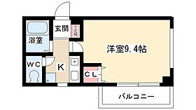 シティライフ藤ヶ丘南2号館 407 ｜ 愛知県名古屋市名東区照が丘（賃貸マンション1K・4階・24.33㎡） その2