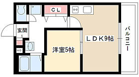 ジュネス平和ヶ丘 103 ｜ 愛知県名古屋市名東区平和が丘４丁目（賃貸マンション1LDK・1階・36.00㎡） その2