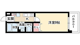 フジスター本郷マンション 503 ｜ 愛知県名古屋市名東区本郷３丁目（賃貸マンション1K・5階・24.51㎡） その2