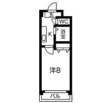 グランメール一社 102 ｜ 愛知県名古屋市名東区一社２丁目（賃貸マンション1K・1階・23.80㎡） その2