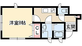 Danville Avenue A ｜ 愛知県名古屋市千種区池下１丁目（賃貸アパート1K・1階・28.67㎡） その2