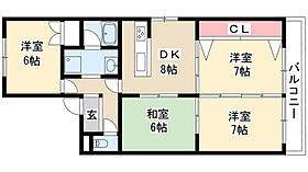 本山マンション 303 ｜ 愛知県名古屋市千種区本山町２丁目（賃貸マンション3LDK・3階・76.00㎡） その2