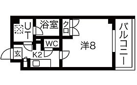 ステラヒルズ 511 ｜ 愛知県名古屋市千種区星ケ丘２丁目（賃貸マンション1K・5階・24.97㎡） その2