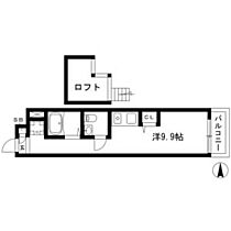 joule則武 401 ｜ 愛知県名古屋市西区菊井１丁目（賃貸マンション1R・4階・20.70㎡） その2