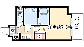 プレサンス鶴舞公園ウィズ 703 ｜ 愛知県名古屋市中区千代田２丁目（賃貸マンション1K・7階・25.50㎡） その2