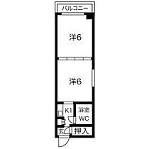 プリンセス栄 804 ｜ 愛知県名古屋市中区栄４丁目（賃貸マンション2K・8階・25.92㎡） その2