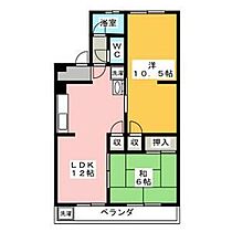 リアライズ自由ヶ丘(旧:自由ヶ丘ハイツ) 202 ｜ 愛知県名古屋市千種区自由ケ丘１丁目（賃貸マンション2LDK・2階・58.70㎡） その2