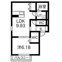 セレーノ平和が丘 101 ｜ 愛知県名古屋市名東区平和が丘２丁目（賃貸アパート1LDK・1階・40.43㎡） その2