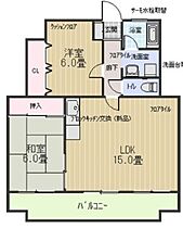 ロイヤルサンコー(A棟) A205 ｜ 愛知県長久手市喜婦嶽（賃貸マンション2LDK・2階・63.94㎡） その2