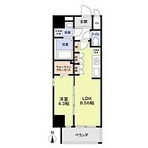 クレストタワー栄 1401 ｜ 愛知県名古屋市中区栄４丁目（賃貸マンション1LDK・14階・34.91㎡） その2