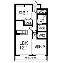 GRANDUKE松原 1102 ｜ 愛知県名古屋市中区松原２丁目（賃貸マンション2LDK・11階・57.66㎡） その2