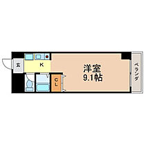 ヒョウノビル 502 ｜ 愛知県名古屋市中区松原１丁目（賃貸マンション1K・5階・24.00㎡） その2