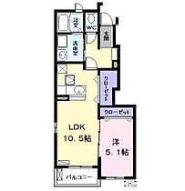 ショコラ 102 ｜ 愛知県名古屋市中川区吉津２丁目（賃貸アパート1LDK・1階・42.63㎡） その2