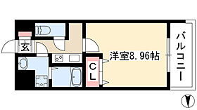 パークアベニューティリェツ 202 ｜ 愛知県長久手市東浦（賃貸マンション1K・2階・28.05㎡） その2