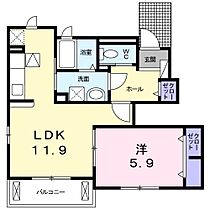 桜（さくら）Ａ 102 ｜ 愛知県日進市梅森台２丁目（賃貸アパート1LDK・1階・43.66㎡） その2