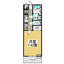 belle ville Hiranaka(ヴェル　ヴィル　ヒ 101 ｜ 愛知県名古屋市西区平中町（賃貸マンション1K・1階・26.08㎡） その2