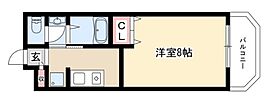 フローレス21 110 ｜ 愛知県名古屋市千種区稲舟通１丁目（賃貸マンション1K・1階・26.10㎡） その2