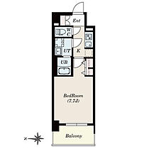 S-RESIDENCE堀田beaute 804 ｜ 愛知県名古屋市瑞穂区神穂町（賃貸マンション1K・8階・24.90㎡） その2