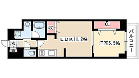 グランルクレ新栄イースト 505 ｜ 愛知県名古屋市中区新栄２丁目（賃貸マンション1LDK・5階・41.02㎡） その2