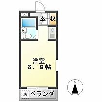 スペースイン金山 206 ｜ 愛知県名古屋市熱田区中田町（賃貸マンション1R・2階・17.58㎡） その2