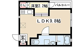 flat shiva 201 ｜ 愛知県名古屋市南区柴田町１丁目（賃貸アパート1LDK・2階・27.01㎡） その2