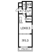 Leciel桜本町 102 ｜ 愛知県名古屋市南区鳥栖１丁目（賃貸アパート1LDK・1階・35.02㎡） その2