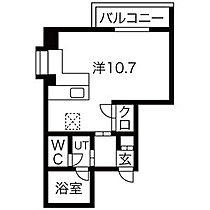 シティライフ今池北 407 ｜ 愛知県名古屋市千種区神田町（賃貸マンション1R・4階・24.90㎡） その2