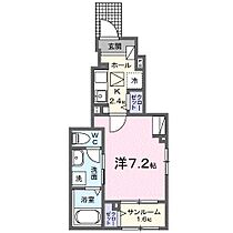 Ａｌｄｅｂａｒａｎ 101 ｜ 愛知県名古屋市西区比良１丁目（賃貸アパート1K・1階・29.72㎡） その2