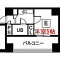 パルテノンリンデン4階3.5万円