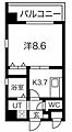 ルシャンパーニュ4階6.3万円