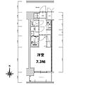 S-RESIDENCE亀島駅前asent9階7.0万円