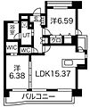 パラシオン西新1階12.0万円
