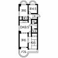 ロイヤルハウス3階6.5万円